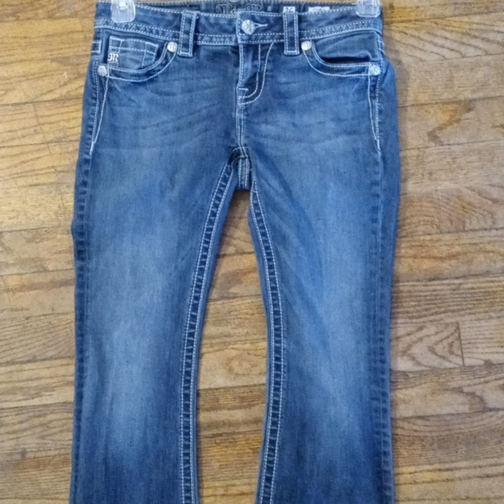 Miss Me Boot Cut Blue Jeans Size 26
